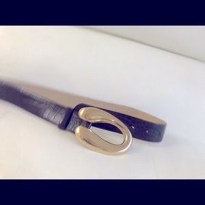 Leather - Lined Belt